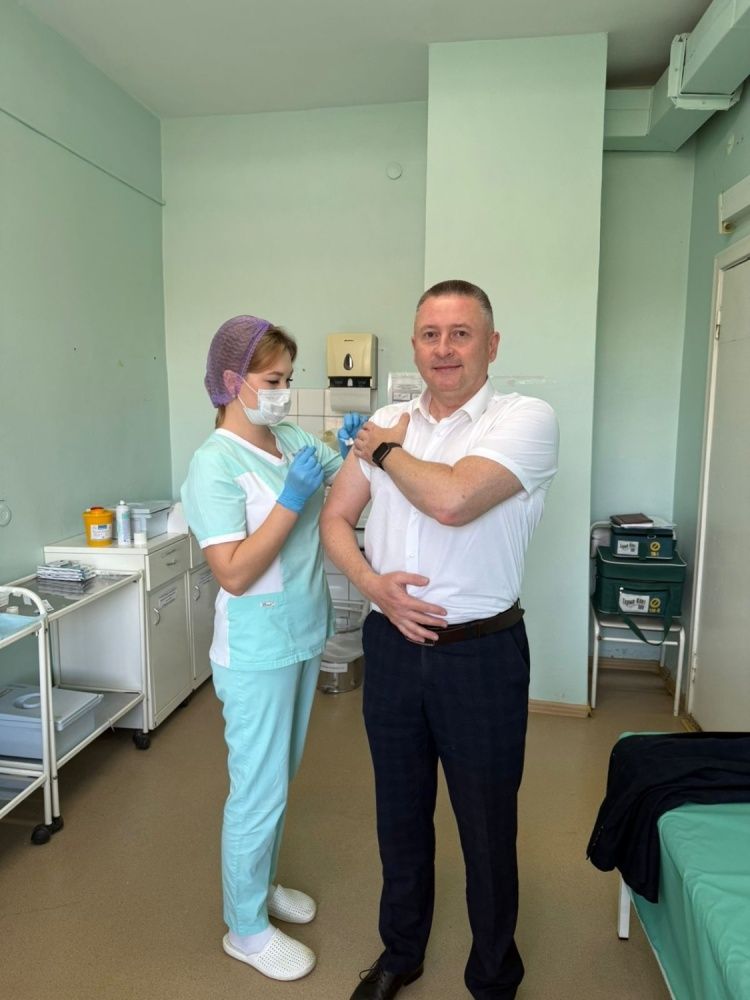 В городской больнице г.Нефтекамск активно продолжается кампания по иммунизации населения против сезонного гриппа